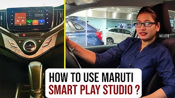 Easy way to connect & use Smart Play Studio in Maruti Suzuki Car