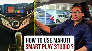 How To Connect Use Smart Play Studio To Maruti Car
