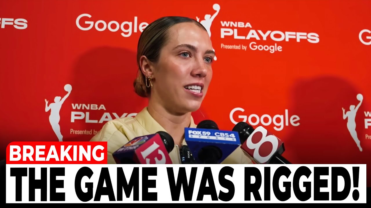 Lexie Hull BREAKS SILENCE As CORRUPT WNBA Referees RIG Game 5 Indiana Fever Loss To Aces
