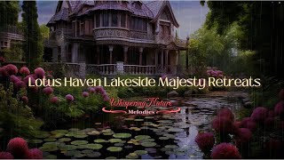 Lakeside Majesty Retreats | Rain Sounds for Relaxation & Stress Relief by Whispering Nature Melodies 128 views 1 month ago 10 hours