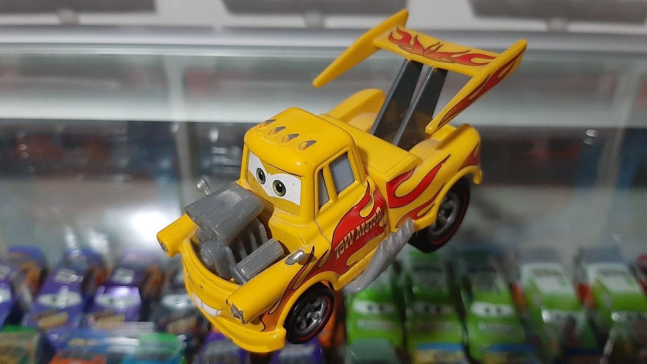 Mattel Disneypixar Cars 2 Funny Car Mater Secret Agent Porto Corsa