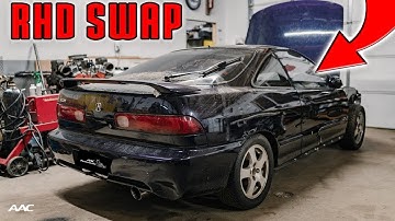 RHD Swapping an INTEGRA GSR!!! [PART 1]