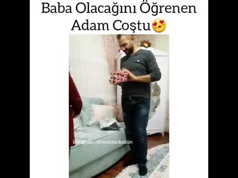 Baba Olacağını Öğrenen Adam çıldırdı Bakın ne Yaptı İzlenmeye Değer.