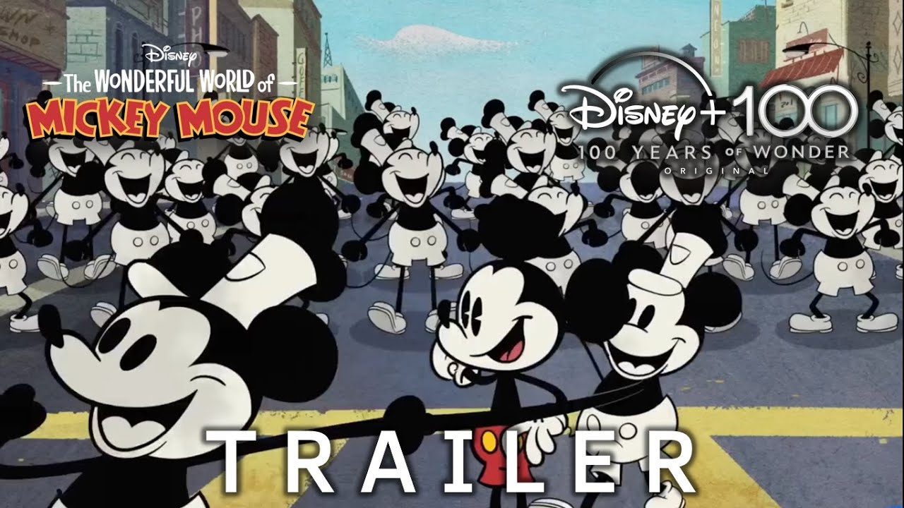 Mickey & Willie Team for Cartoon Chaos in Final 'The Wonderful World of Mickey  Mouse' Short (Exclusive Clip)