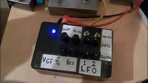MS20 - type VCF with LFO