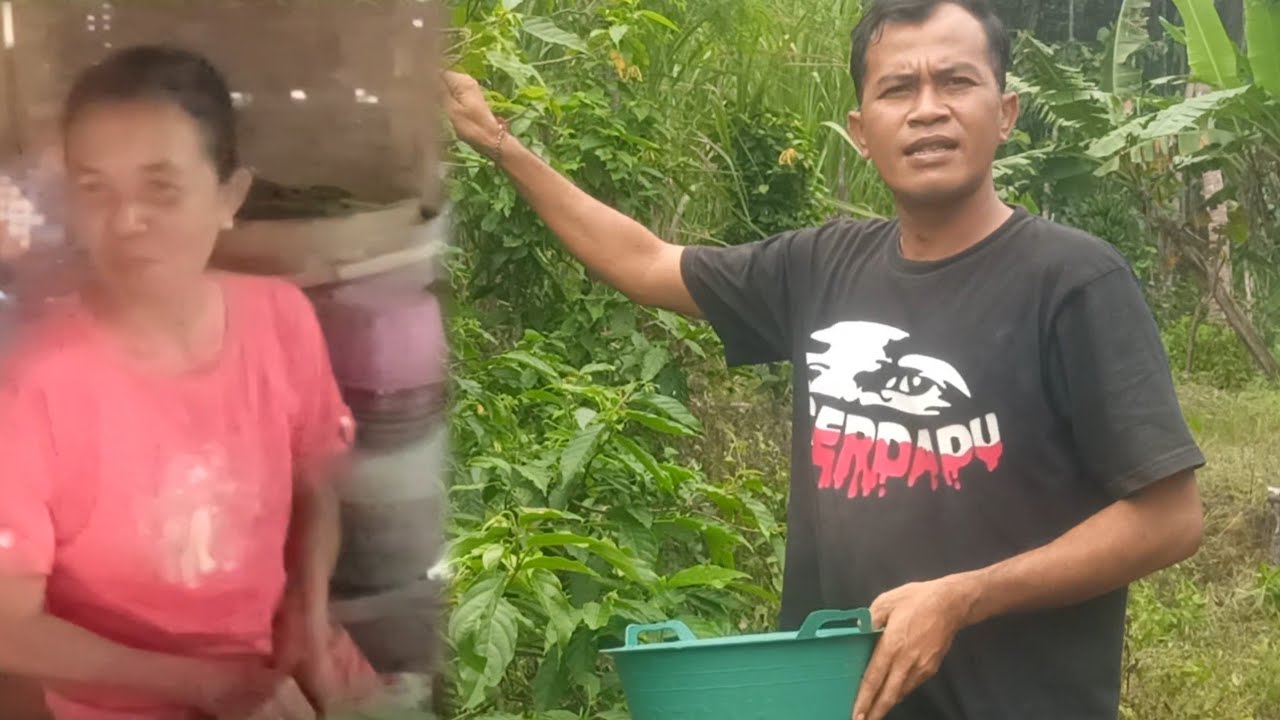 Kesibukan keluargaku menyambut bulan suci Ramadhan,hidup di desa Blitar Selatan 