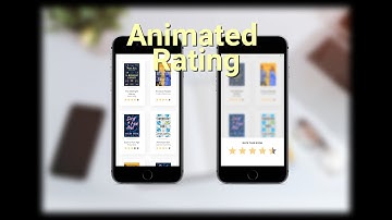Animated Book Star Rating in React Native (Preview)