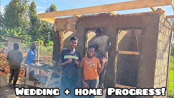 Beautiful Village Wedding 💍 + Big Progress on Our Dream Home 🏡 | Plastering Outdoor Washrooms ☑️