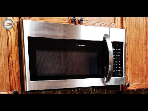 How to install a microwave (and remove a range hood) - YouTube