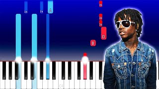 Video thumbnail of "Chief Keef - Belieber (Piano Tutorial)"