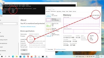 Check RAM In Windows 10 | Capacity, Speed, Serial Number, Type...