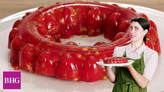 Pro Chef Tries to Recreate Retro Tomato Aspic Recipe From Vintage Cookbook | Then and Now by Better Homes and Gardens 4,178 views 1 year ago 7 minutes, 13 seconds