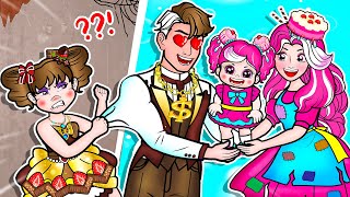 [🐾 Diy Dolls🐾] Coco's Rich Father Fell In Love With Cake Poor Mother And Daughter | Lol Suprise Diys