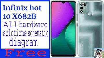 Infinix Hot 10 X682B all hardware solution schematic diagram free