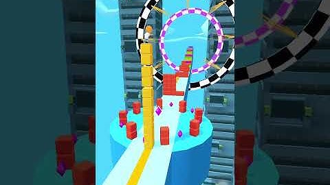 Cube Surfer playing level eleven | playing game in iPhone