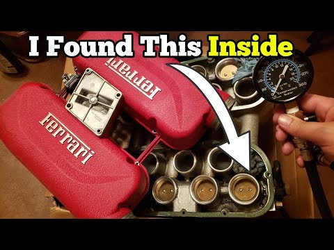 is-the-salvage-auction-ferrari's-engine-bad?-i-started-taking-it-apart-and-found-multiple-issues!