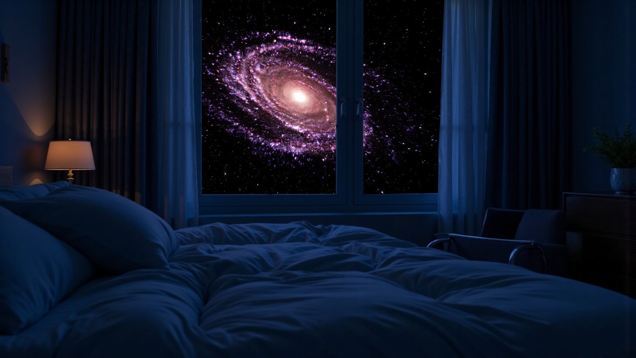 THETA Brainwaves Music for Deep Sleep | Relieve Insomnia & Anxiety, Restorative Night Sleep