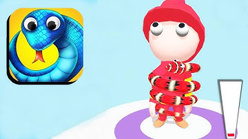 Snake Master 3D - All Levels Gameplay (iOS/Android) Levels 6-9