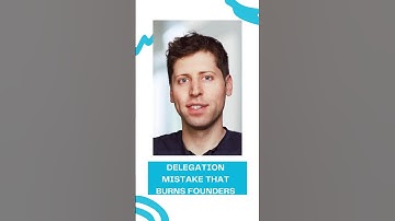 Delegation Mistake That BURNS Founders