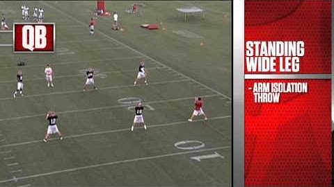 QB Drill #2 warm up Isolation Throw