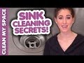 Sink Cleaning Secrets! Helpful & Easy Cleaning Ideas That Save Time & Money (Clean My Space)