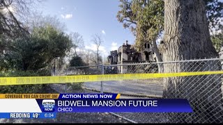Recovery efforts underway after Bidwell Mansion fire, investigation ongoing