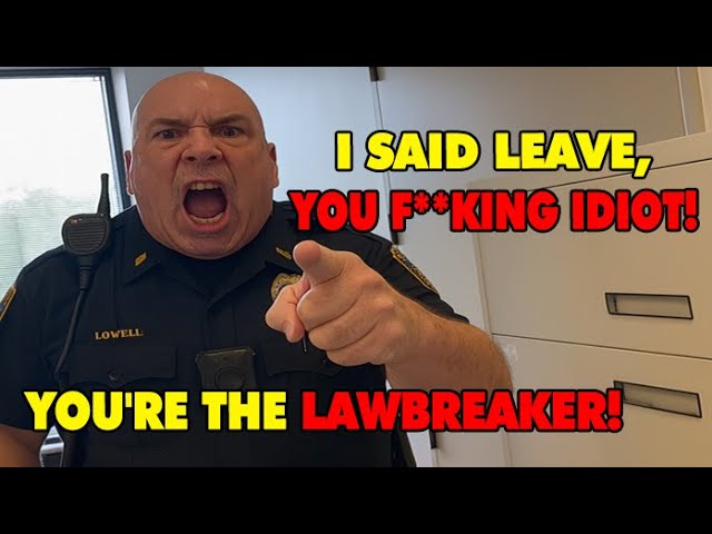 “Leave Now!” – Cameraman Refuses & Turns the Law Against Them!
