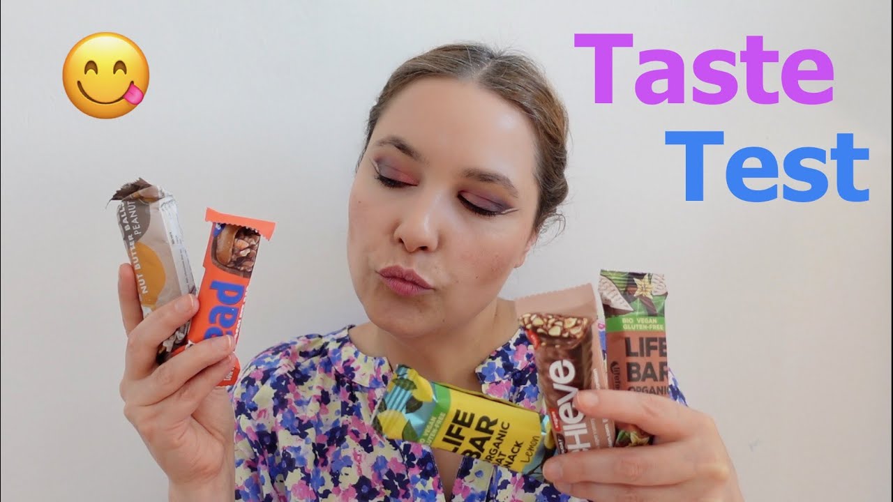 Taste Test Snack Bars and Balls Julie von Moette YouTube