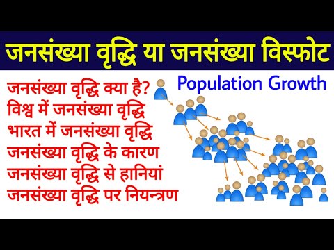 jansankhya vriddhi | Population growth | jansankhya vriddhi ke karan | jansankhya visfot | biology