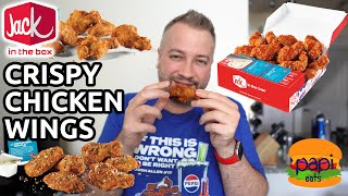 NEW CHICKEN WINGS AT JACK IN THE BOX - Review