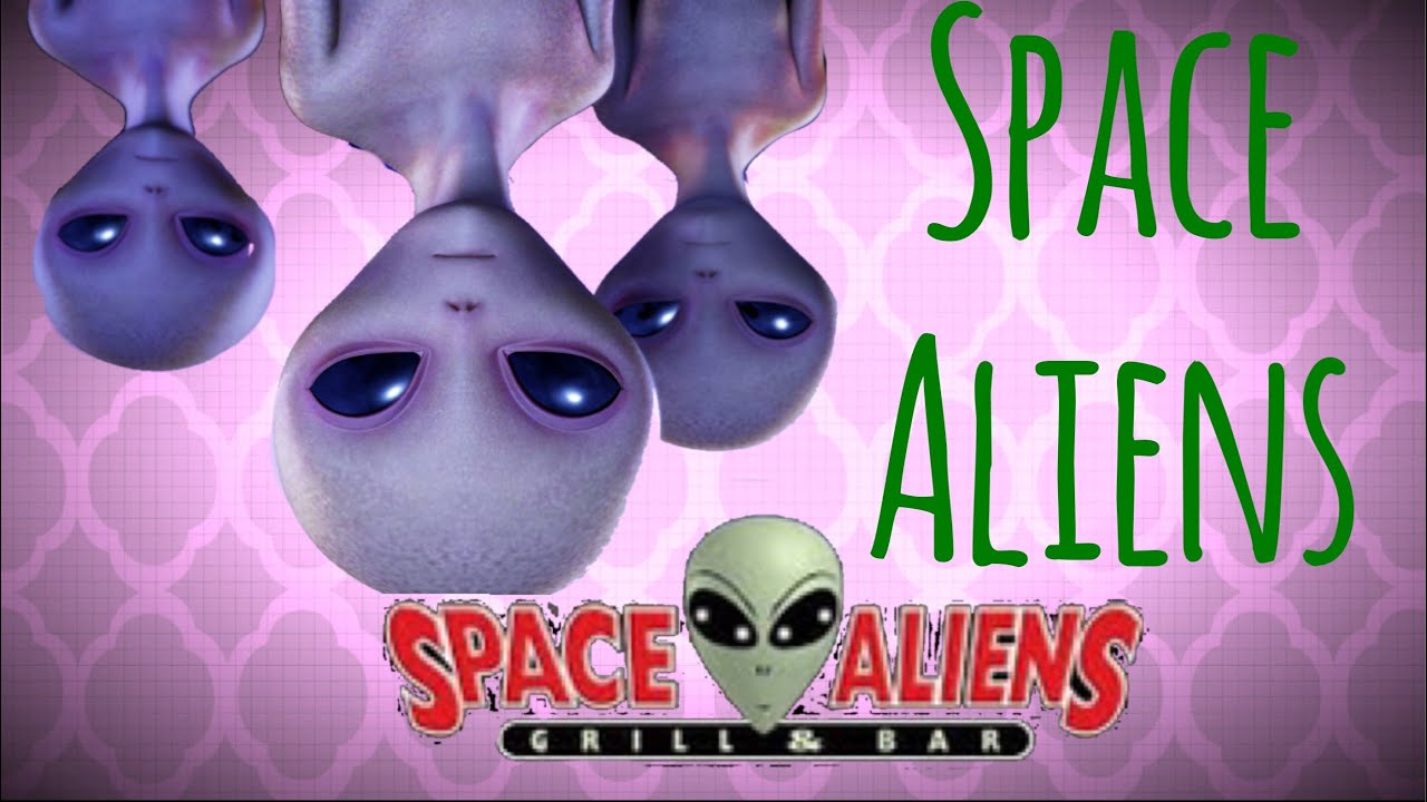 SPACE ALIENS RESTAURANT! #alien #space #resturant #arcade - YouTube