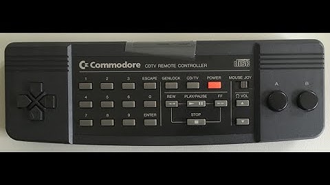 Amiga CD32 IR Remote Control - Part 4 (Demo & Overview)