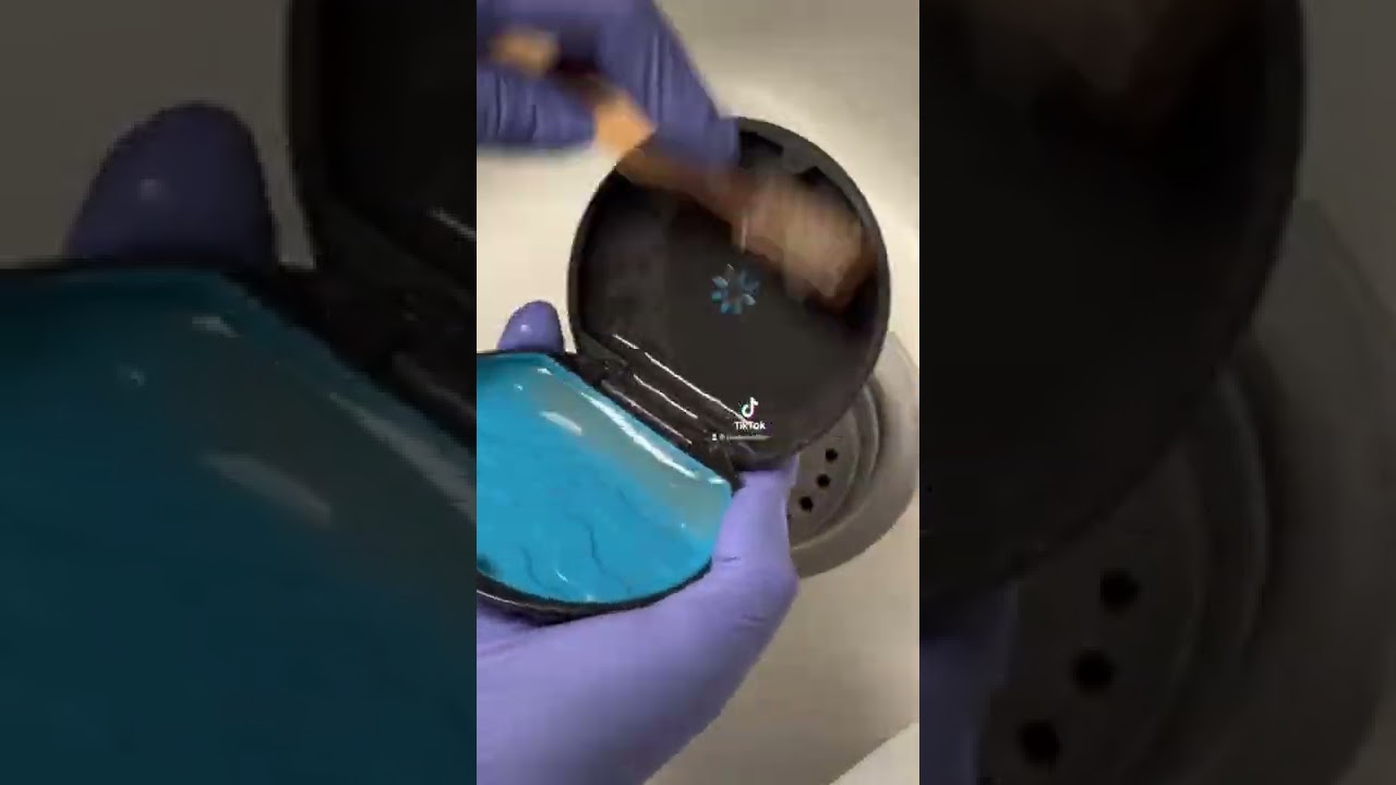 EUCK !!!! Don’t forget to clean your Invisalign or retainer case!  Here is a helpful trick.