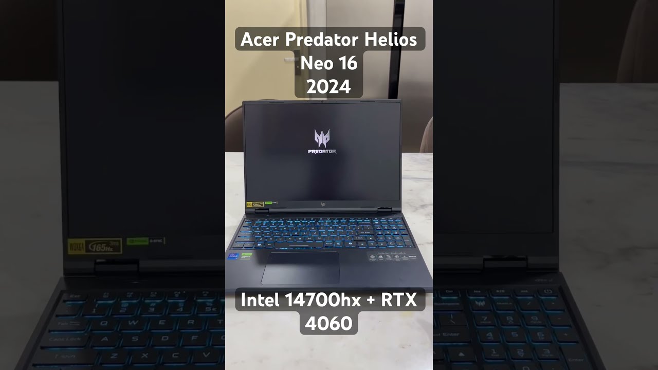 Acer Predator Helios Neo 16 2024 Gaminglaptop Acerpredator Unboxing