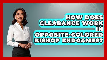 How Does Clearance Work In Opposite-colored Bishop Endgames? - The Chess Codex