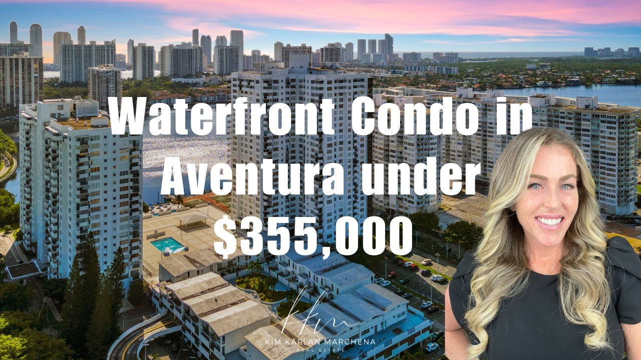 Waterfront Condo in Aventura under $355,000