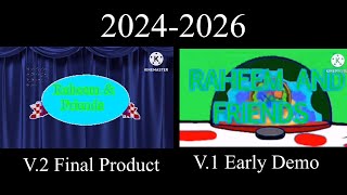 Raheem And Friends S2 Intro Comparison (Early Development Vs New)