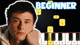 Let Me Down Slowly - Alec Benjamin | Beginner Piano Tutorial | Easy Piano Resimi