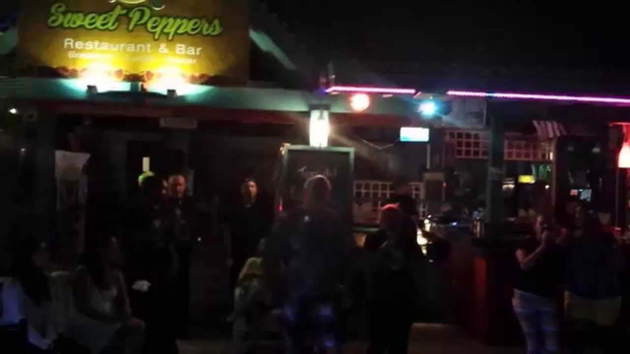 Beatriz sings at Sweet Peppers Restaurant Aruba 12 03 2014 YouTube