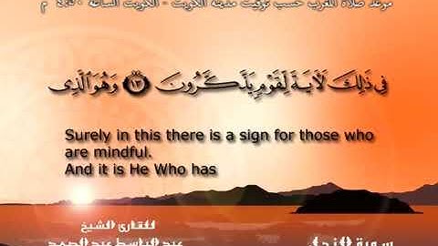 016 - سورة النحل كاملة بصوت الشيخ عبد الباسط عبد الصمد رحمه الله