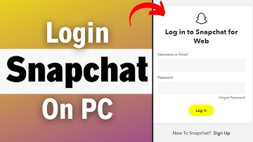 How to Login Snapchat Account on a Computer | Web Browser Snapchat | Login Snapchat.com
