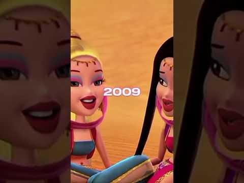 Видео: ⚡КАК МЕНЯЛИСЬ BRATZ / Эволюция АНИМАЦИИ  (2004-2024) #doll