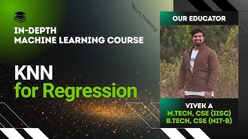 KNN for Regression | Machine Learning Lecture 46 | The cs Underdog