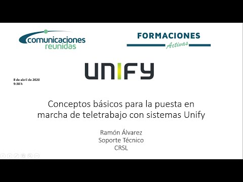 2020-08-ABR - Conceptos básico para la puesta en marcha de teletrabajo con sistemas Unify