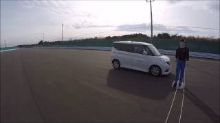 2017 SUZUKI SOLIO -Autonomous Emergency Braking Test