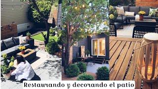 Decora tu Patio conmigo para Verano / Ideas Económicas /Restaurando y Decorando