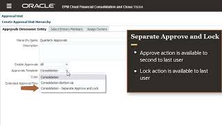 Setting Up Approval Unit Hierarchies in Oracle Financial Consolidation and Close video thumbnail