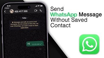 How To Send WhatsApp Message Without Saving Number! [2024]