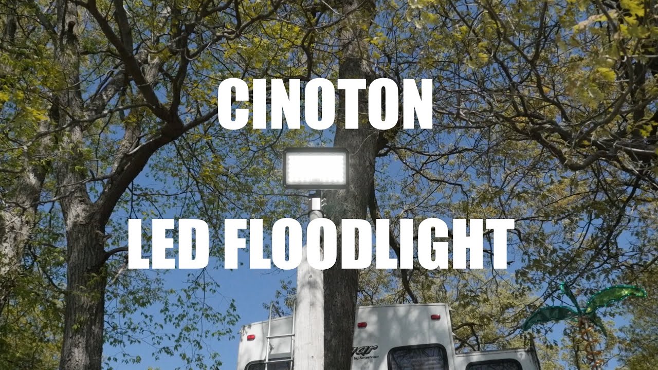 Cinoton LED Light Review and Demonstration