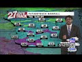 Scattered Showers and Storms